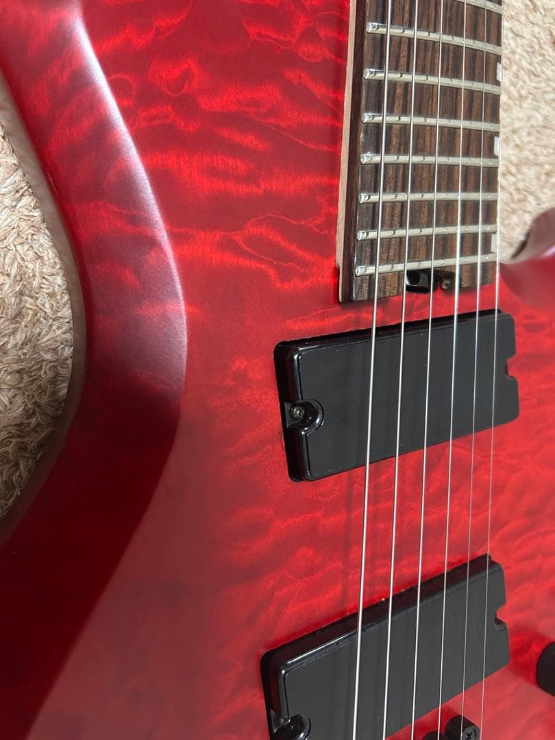 ヘッドレスギター GFC FHL-600FM レッド