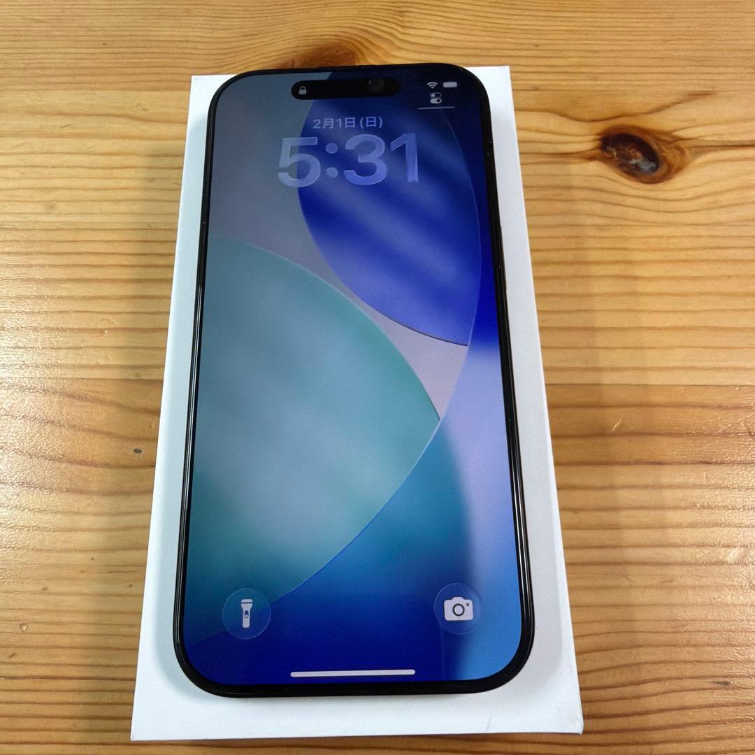 【美品】iPhone 16 Pro 256GB（ブラックチタニウム）SIMフリー