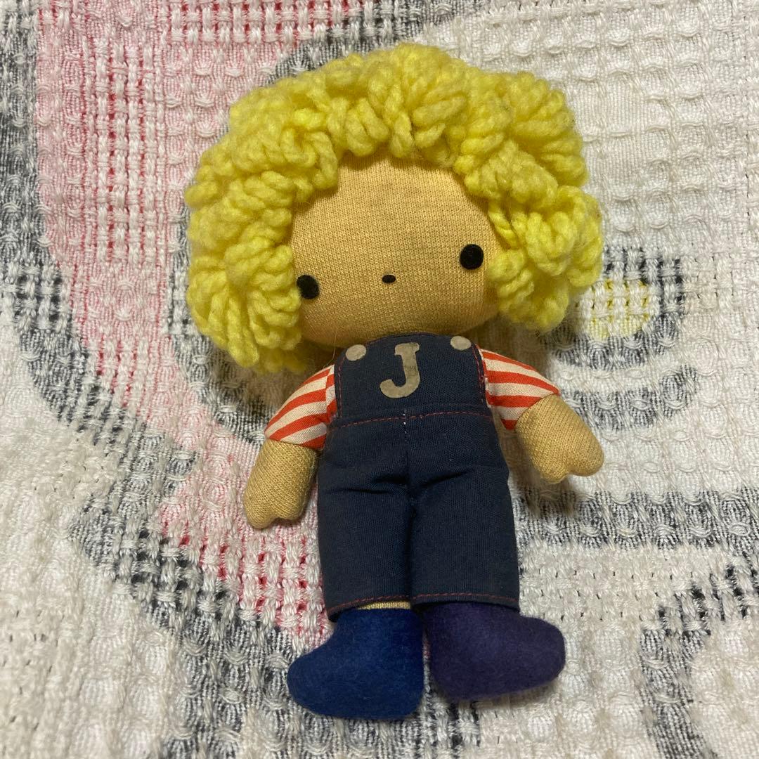 サンリオ　昭和レトロ　ヴィンテージ パティ＆ジミー　ぬいぐるみ　初期　中古品