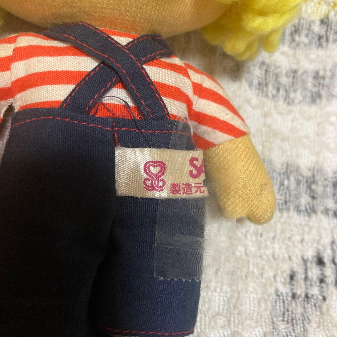 サンリオ　昭和レトロ　ヴィンテージ パティ＆ジミー　ぬいぐるみ　初期　中古品