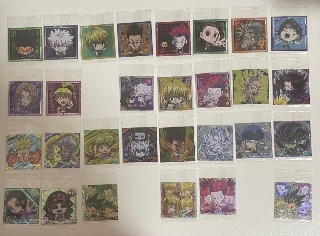 HUNTER×HUNTER シールウエハース　1〜8弾　バラ売り不可