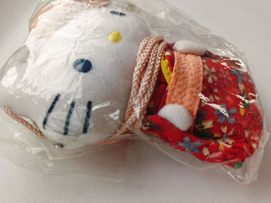 ハローキティ 着物 和風口金　がま口ポーチ