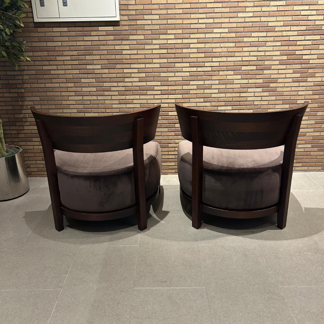 【極上】♥Flexform ラウンジチェア2脚＆サイドテーブル