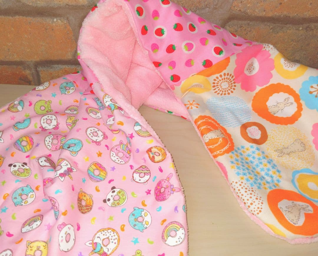 専用♥お年玉超特価❤みかん＊柔ふわ❤ヘアドライタオル♥パッチワーク♥