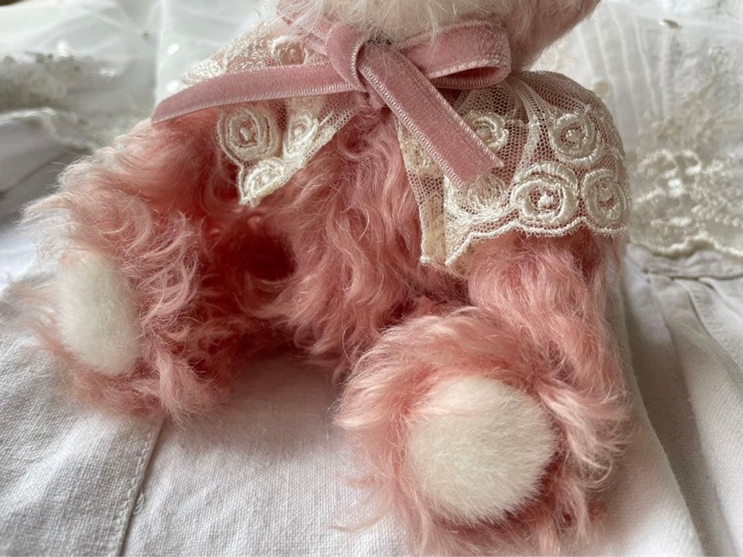 作家様　テディベア　うさぎ　ラビット　ぬいぐるみ　アーティストドール　モヘア