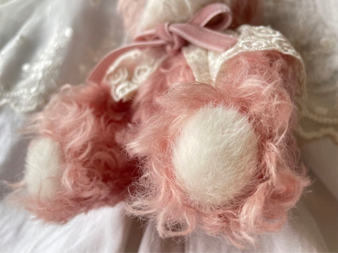 作家様　テディベア　うさぎ　ラビット　ぬいぐるみ　アーティストドール　モヘア