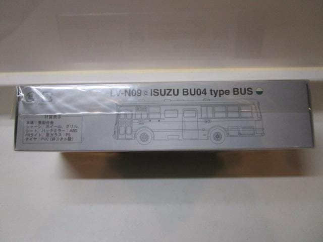 トミカLVネオ/新品未開封 いすゞBU04型バス 名古屋市交通局LV-N09e