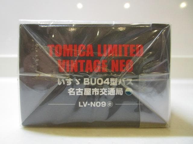 トミカLVネオ/新品未開封 いすゞBU04型バス 名古屋市交通局LV-N09e