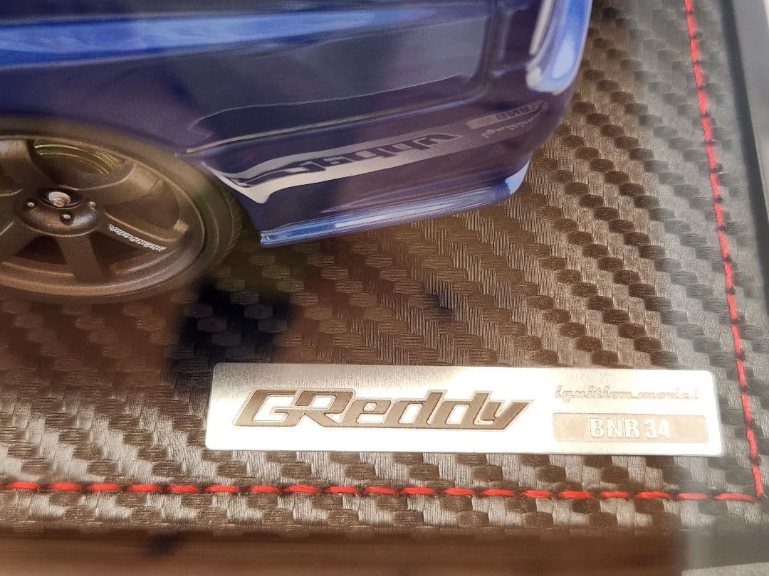 イグニッションモデル1/18TRUST.Greddy34RXエンジン付属