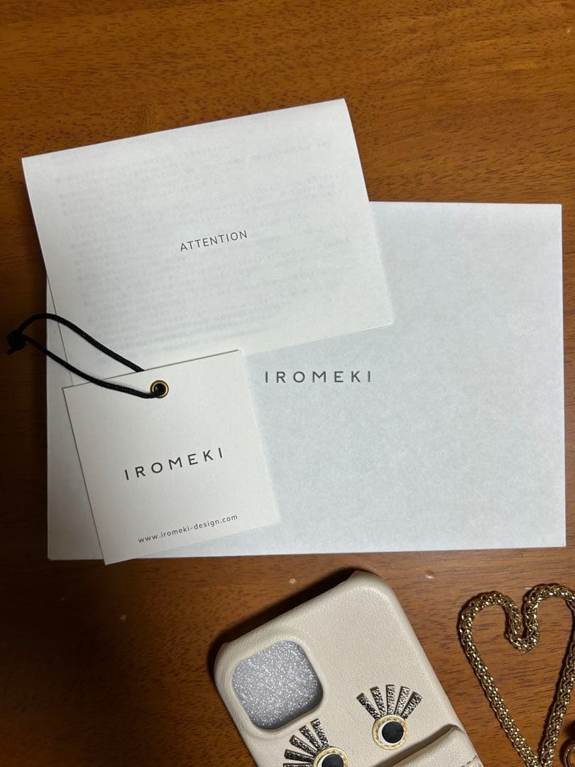 【まりん 出品】IROMEKI iPhoneケース スマホショルダー