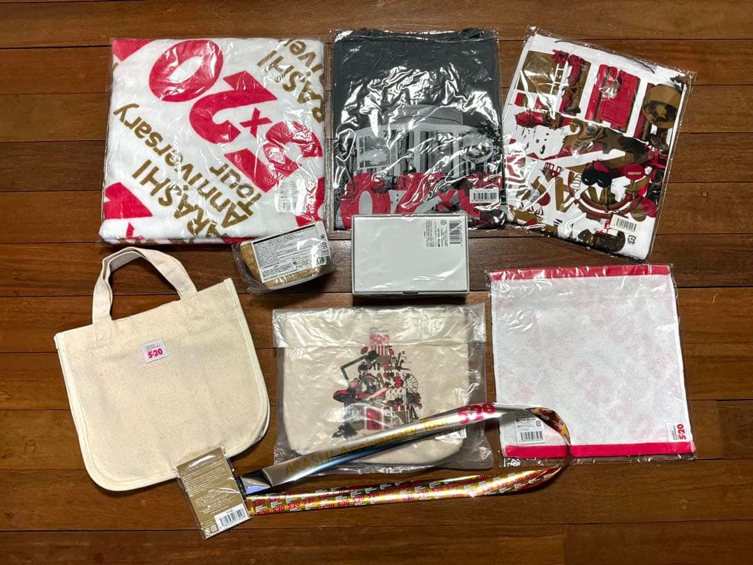 ARASHI Anniversary Tour 5x20 9点+銀テープフル付き