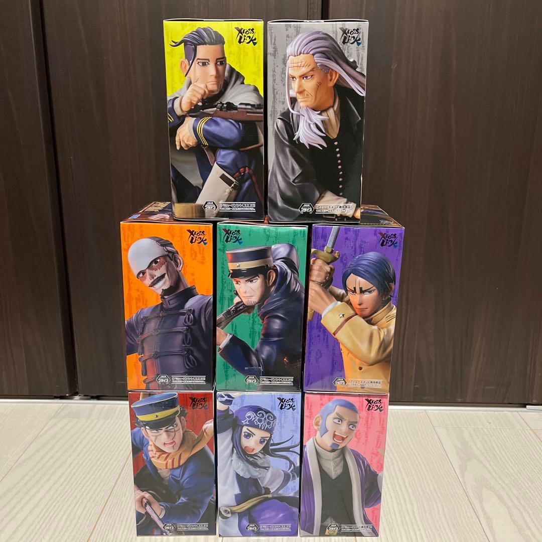 ゴールデンカムイ XrossLinkフィギュア 8種セット