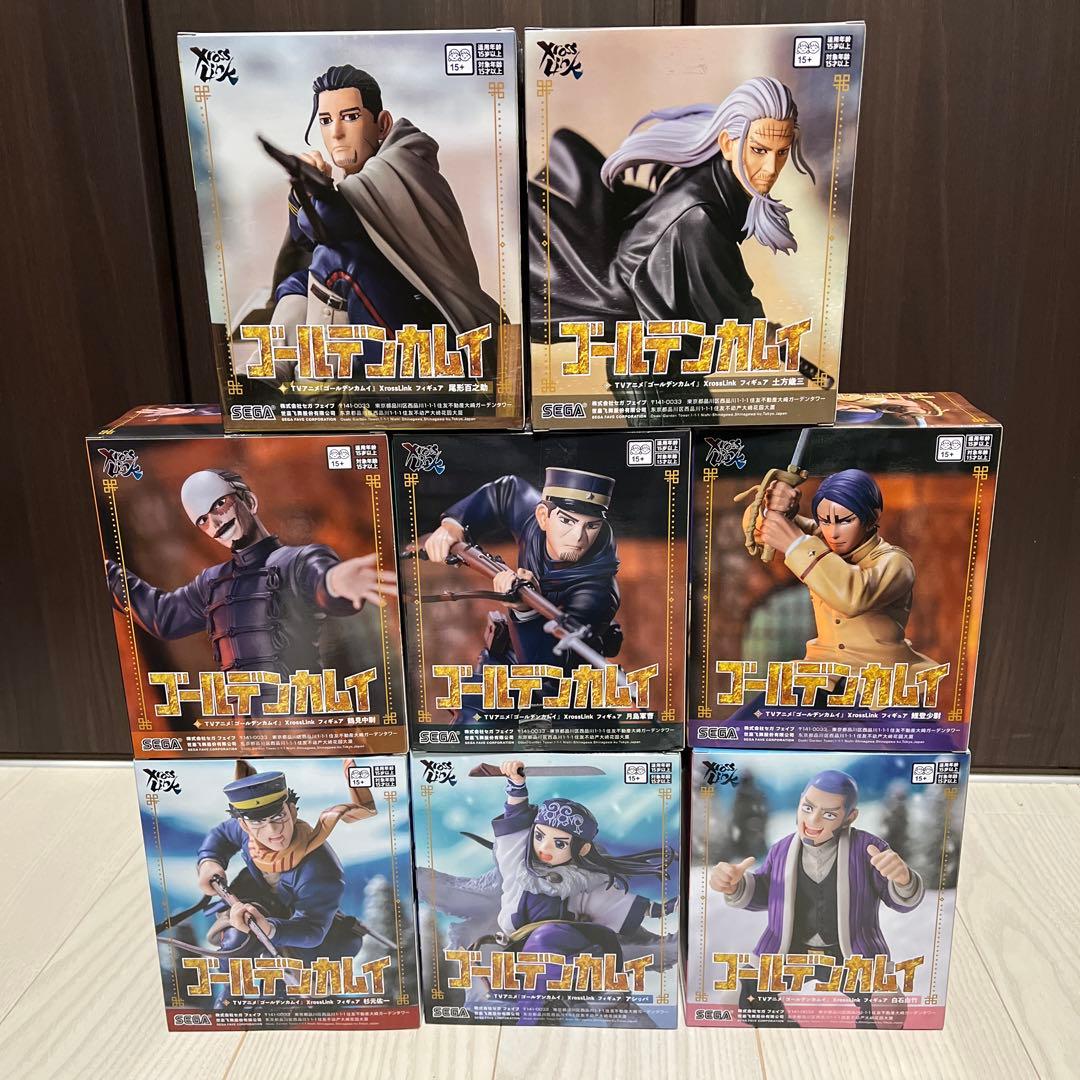 ゴールデンカムイ XrossLinkフィギュア 8種セット