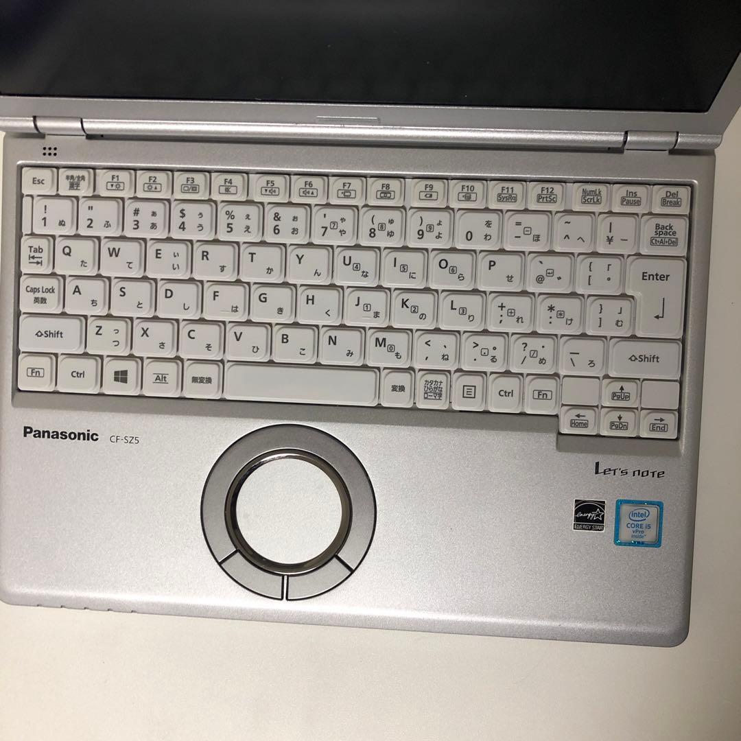 Let's note CF-SZ5 i5第6世代SSD バッテリー：15時間超③