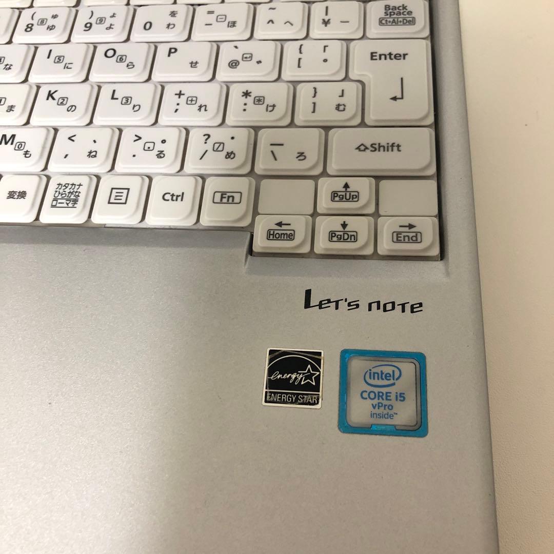 Let's note CF-SZ5 i5第6世代SSD バッテリー：15時間超③