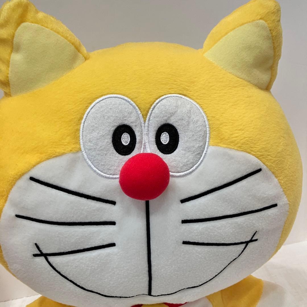 ドラえもん　メガジャンボバースデーぬいぐるみ　元祖ドラえもん　黄色　希少レア
