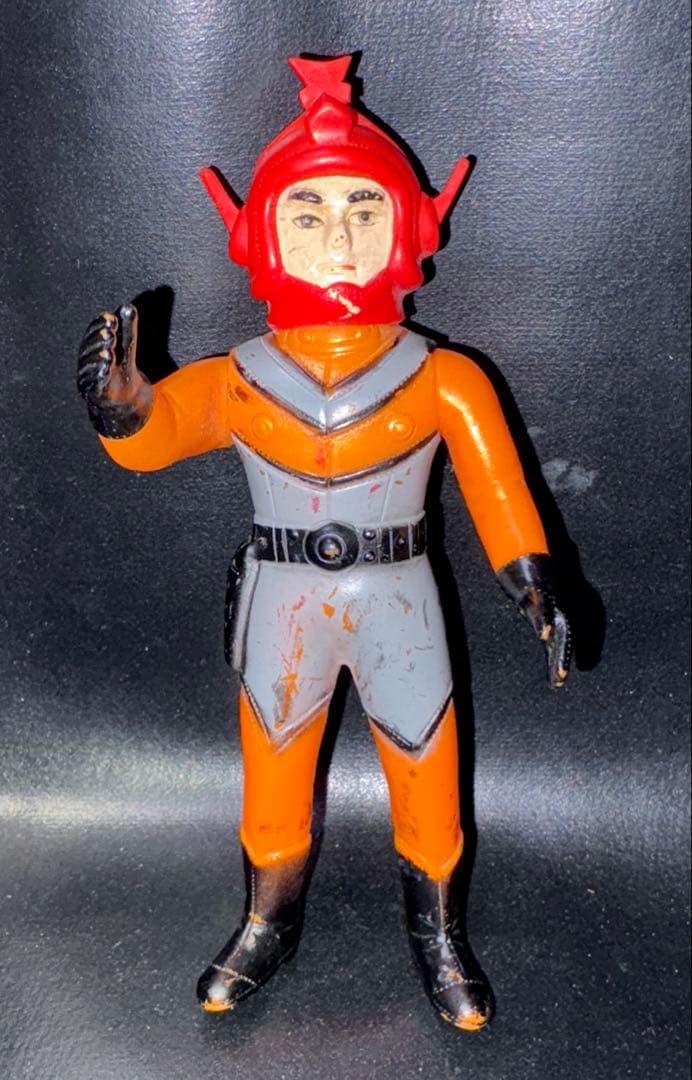 当時物ブルマァクTAC隊員北斗タック隊員ソフビウルトラマンエース昭和レトロ