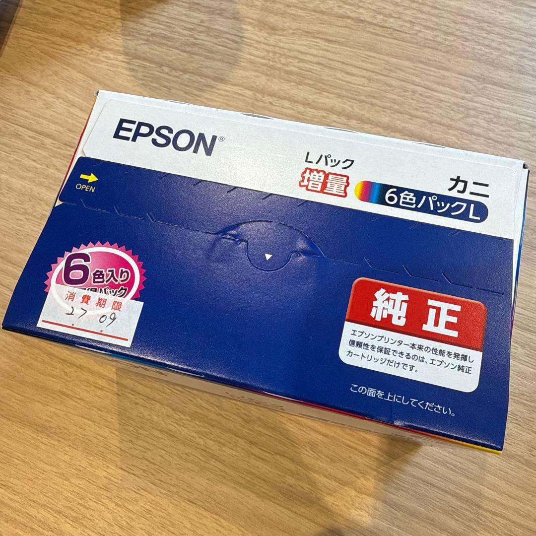 EPSON 純正インクカートリッジ 6色パック KNI-6CL-L