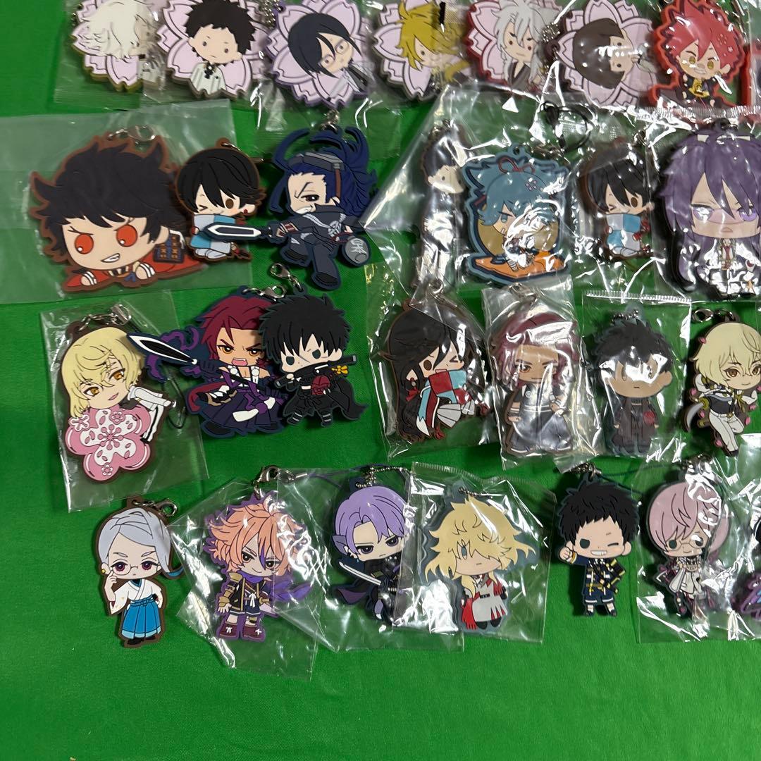 写真2枚目あり 刀剣乱舞 ラバーストラップ類 大量まとめ売り ①