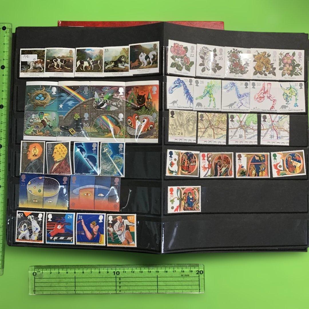 357 イギリスの未使用切手