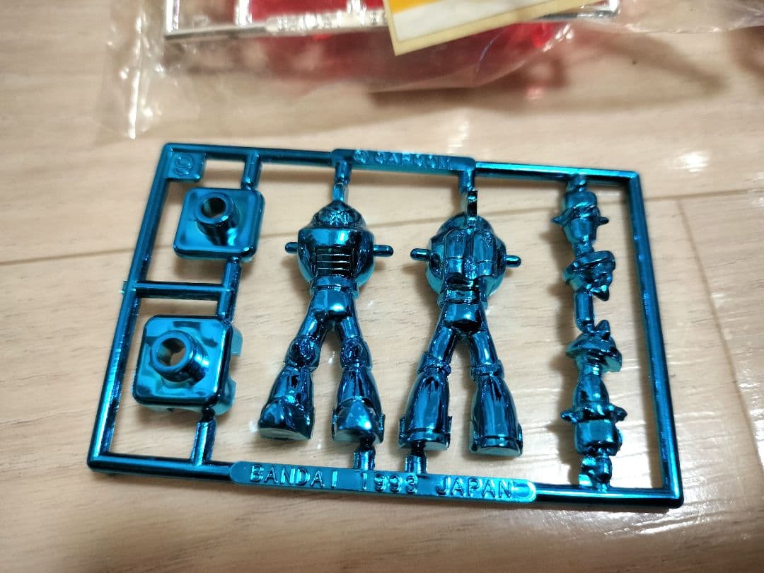 ロックマン　カプセルベース　フィギュア　まとめ売り　当時物　1993　未組立