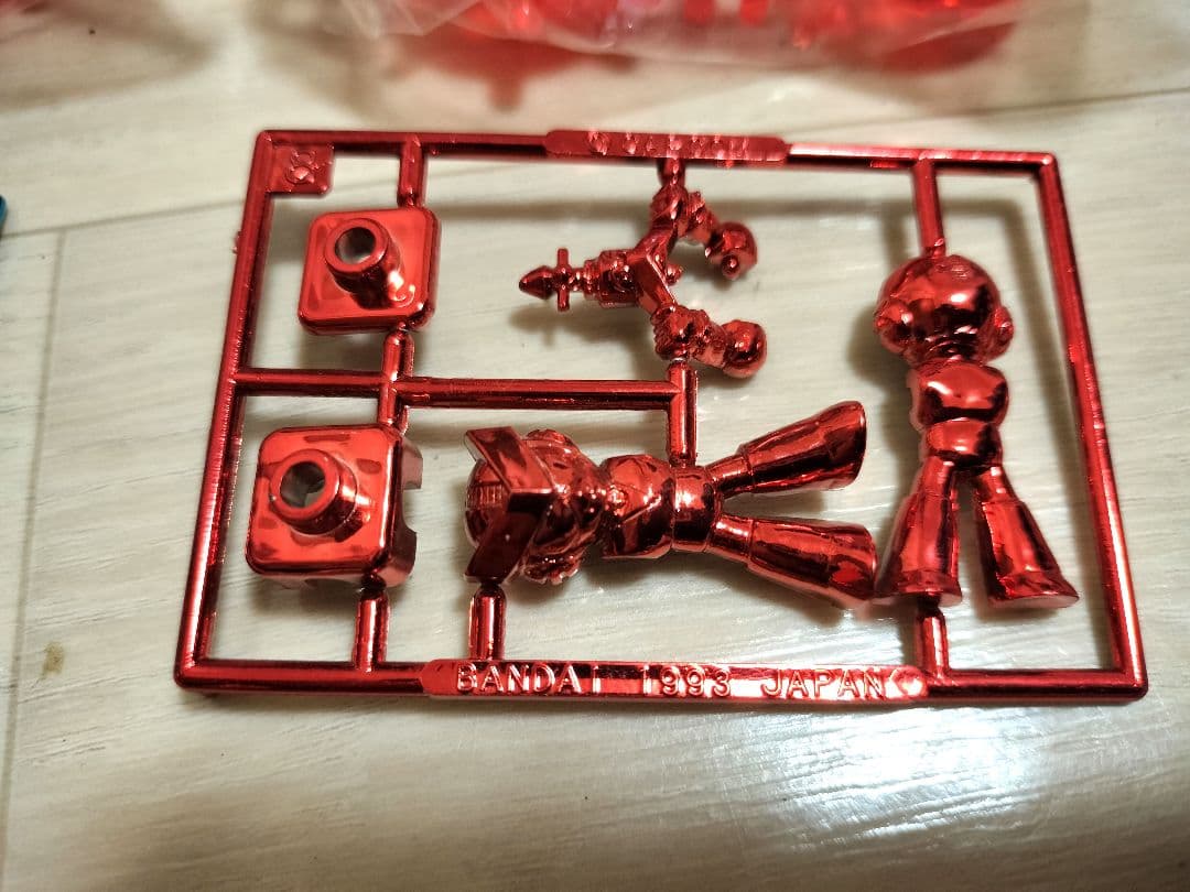 ロックマン　カプセルベース　フィギュア　まとめ売り　当時物　1993　未組立