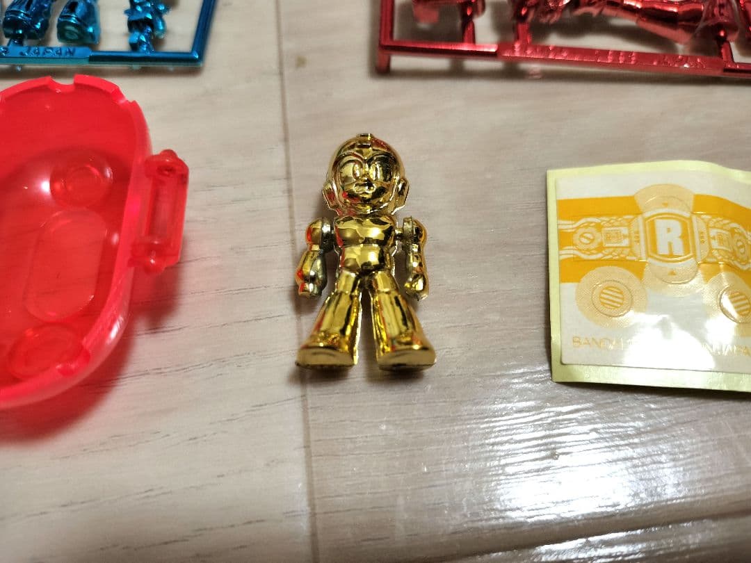 ロックマン　カプセルベース　フィギュア　まとめ売り　当時物　1993　未組立