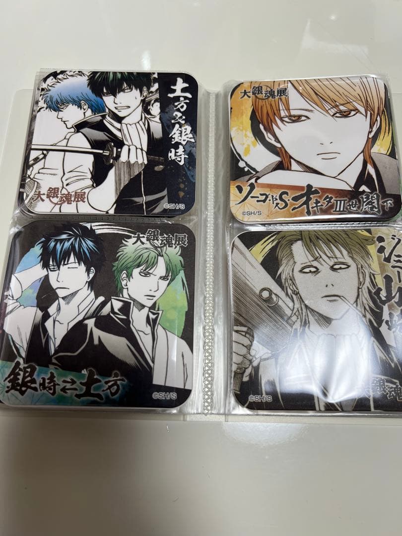 希少　大銀魂展　アートコースター　45種＋BOX特典3種