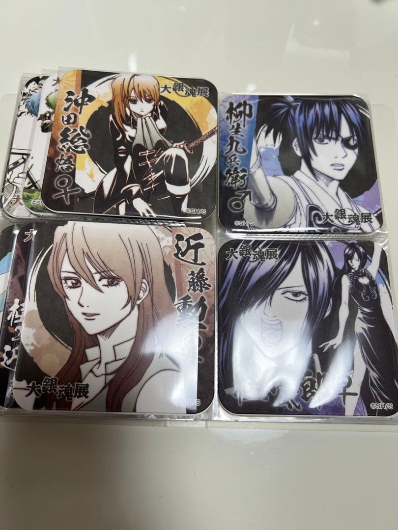 希少　大銀魂展　アートコースター　45種＋BOX特典3種