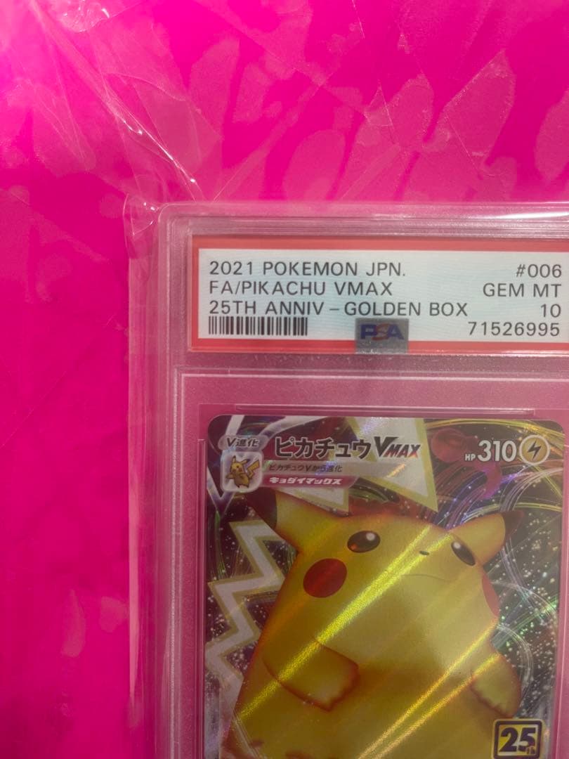PSA10 連番 ピカチュウV ピカチュウVMAX 25th