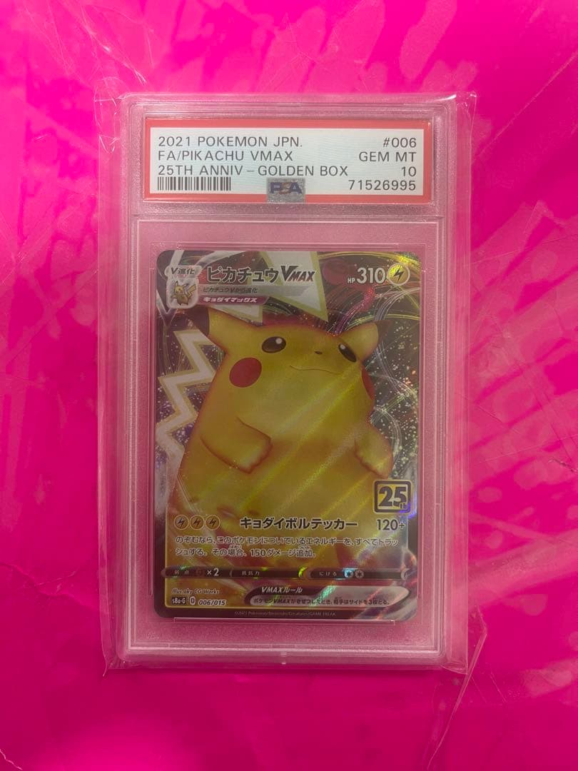 PSA10 連番 ピカチュウV ピカチュウVMAX 25th