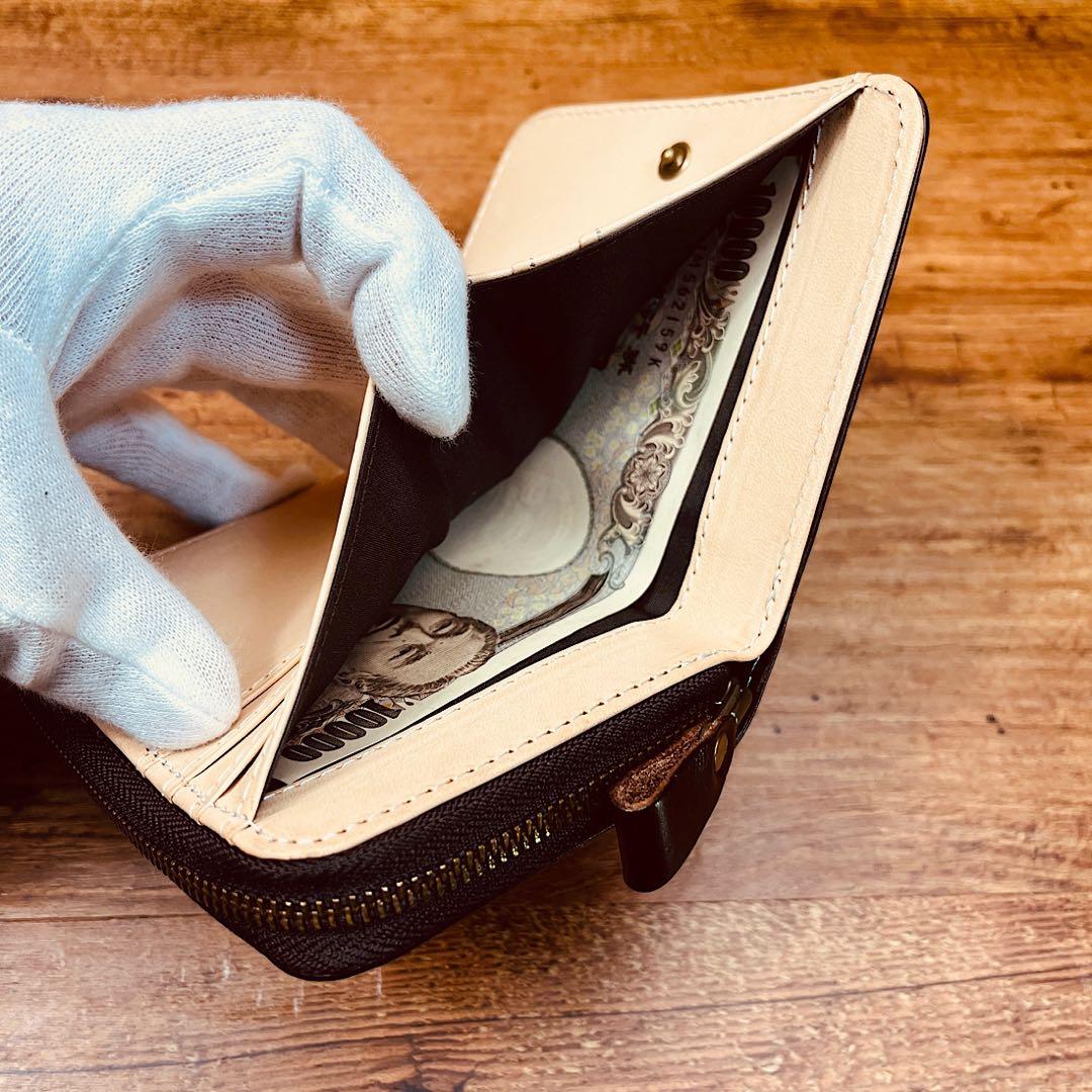 メンズ財布　二つ折り財布　長財布 本革 財布 ウォレット 紳士 ヌメ革　メンズ