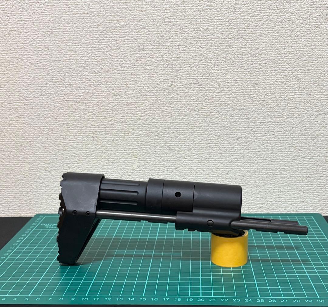 M4 電動ガン用 PDW ワイヤーストック 伸縮式 コンパクトカービンストック