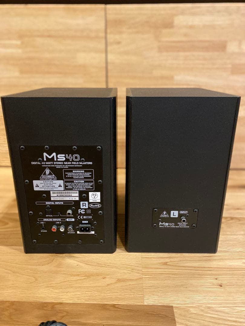 Behringer MS40 モニタースピーカー　ベリンガー