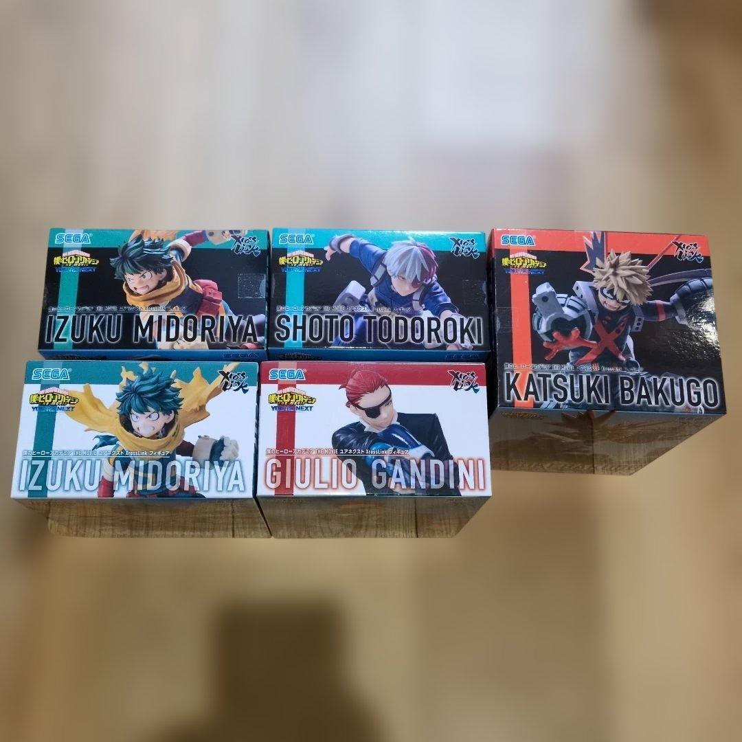 僕のヒーローアカデミア 緑谷 爆豪 フィギュア4点セット