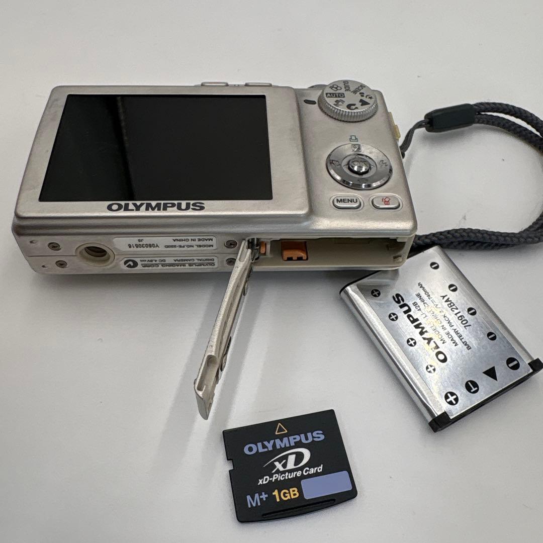 OLYMPUS デジタルカメラ FE-220D 【動作確認済】