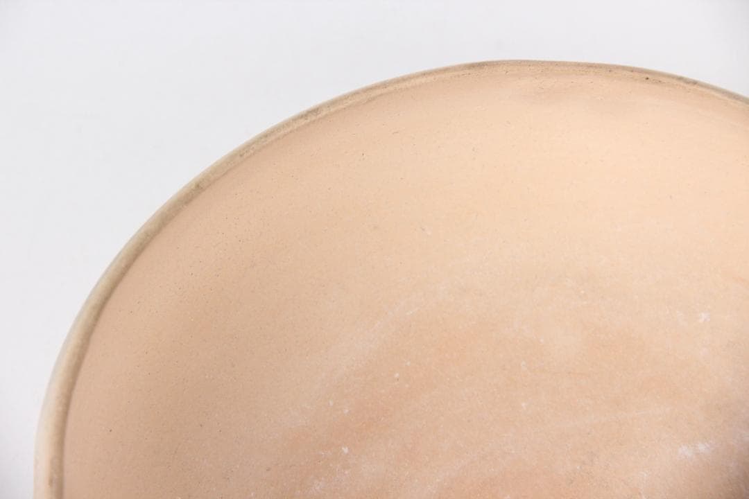 今戸焼　白井半七 作　灰器　焙烙 　茶道具　　旧蔵品　　共箱 EY21-16