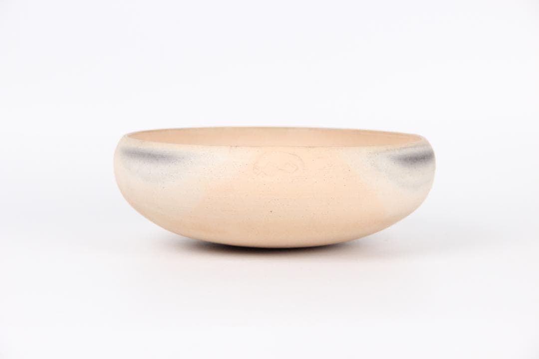 今戸焼　白井半七 作　灰器　焙烙 　茶道具　　旧蔵品　　共箱 EY21-16