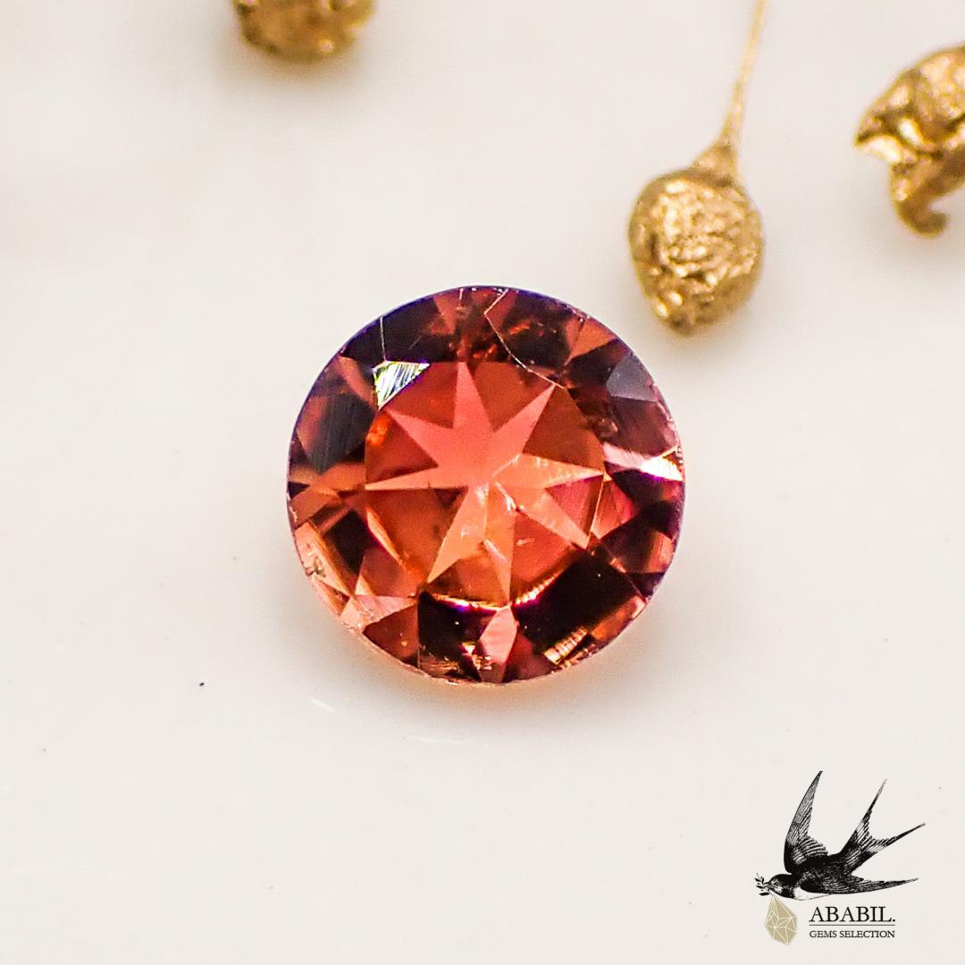 天然バイカラートルマリン 0.52ct【コンゴ】★バイカラー★