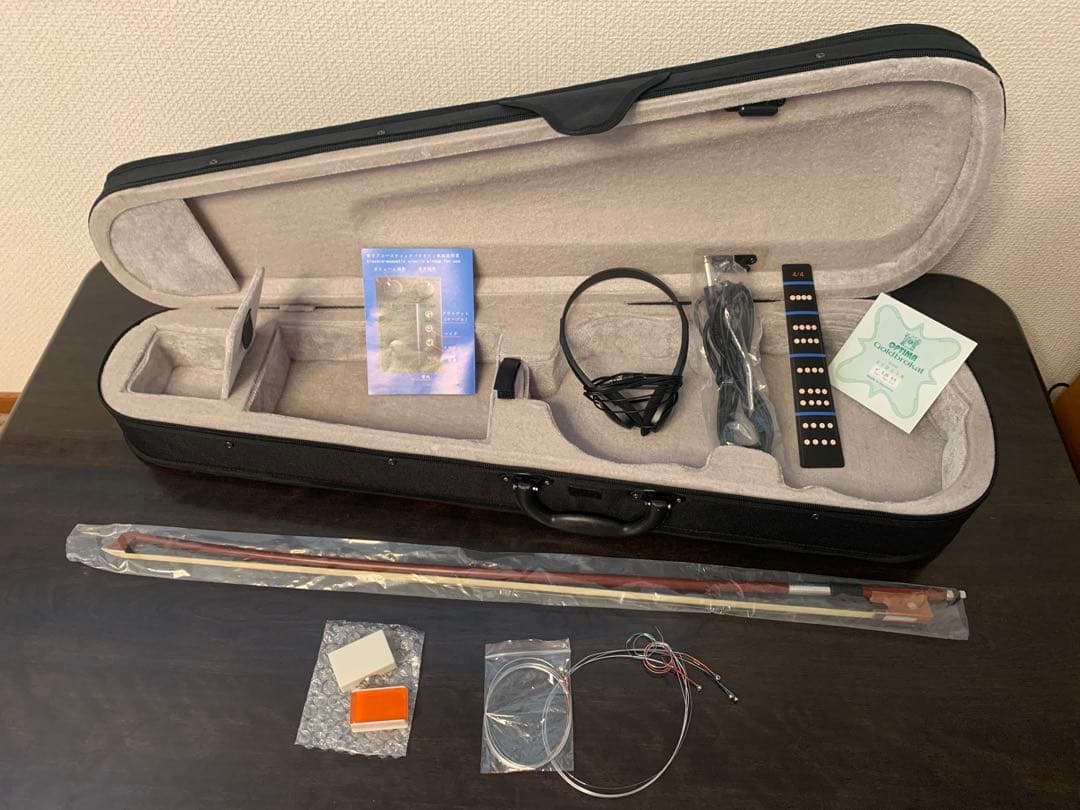 エレキバイオリン4/4 ほぼ新品／高級弦オマケVISIONチタニウムオーケストラ