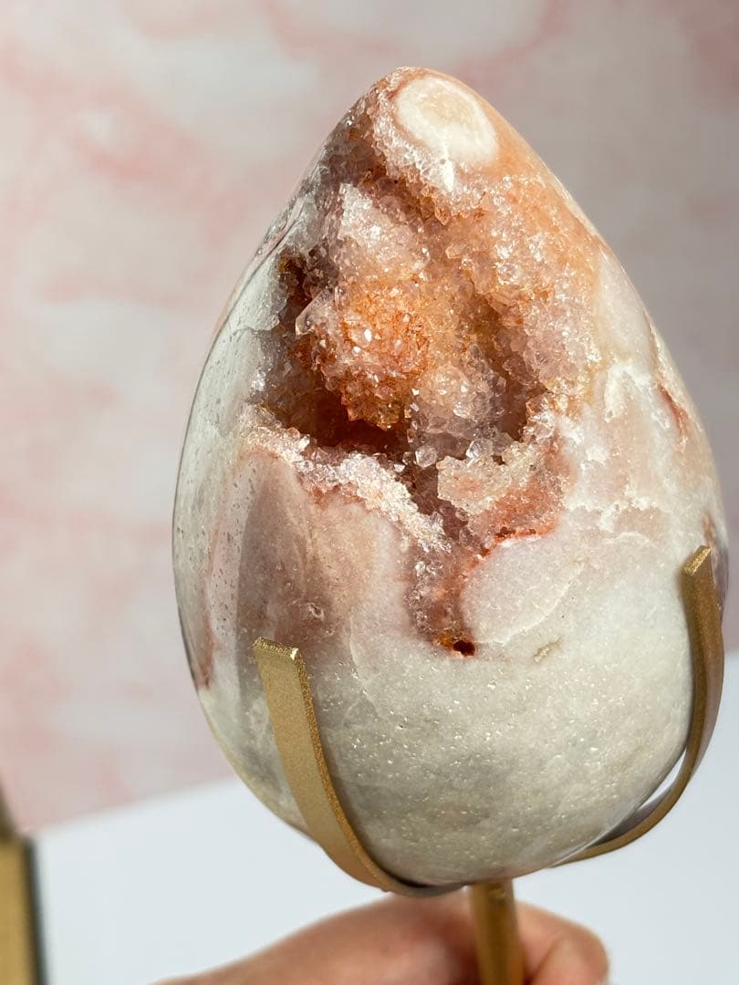 ピンクアメジスト　ピンアメ　高品質　可愛い　ハイグレード　専用台座つき