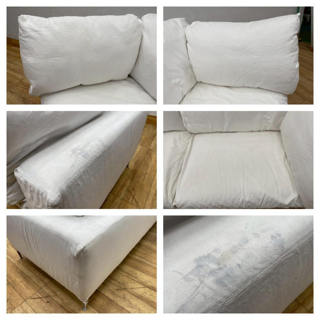 T8101☆CassinaカッシーナIXC☆BOX SOFAワイド2人掛けソファ