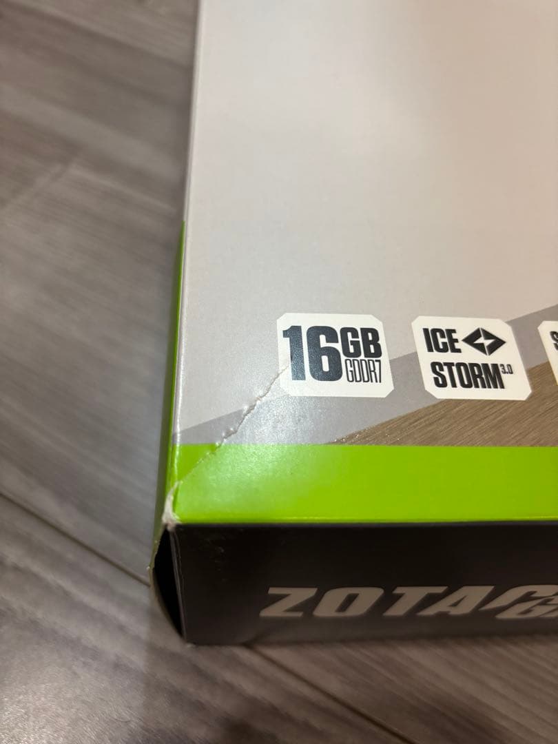 【動作確認済】GeForce RTX 5080（2025年5月新品購入）