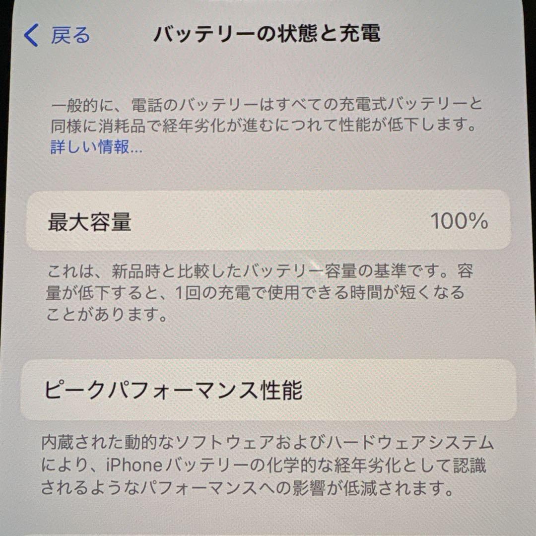 iPhone 13 256GB ブルー SIMフリー 極美品