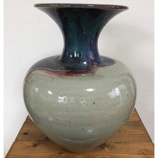 上野焼　香春　花瓶 花器　壺
