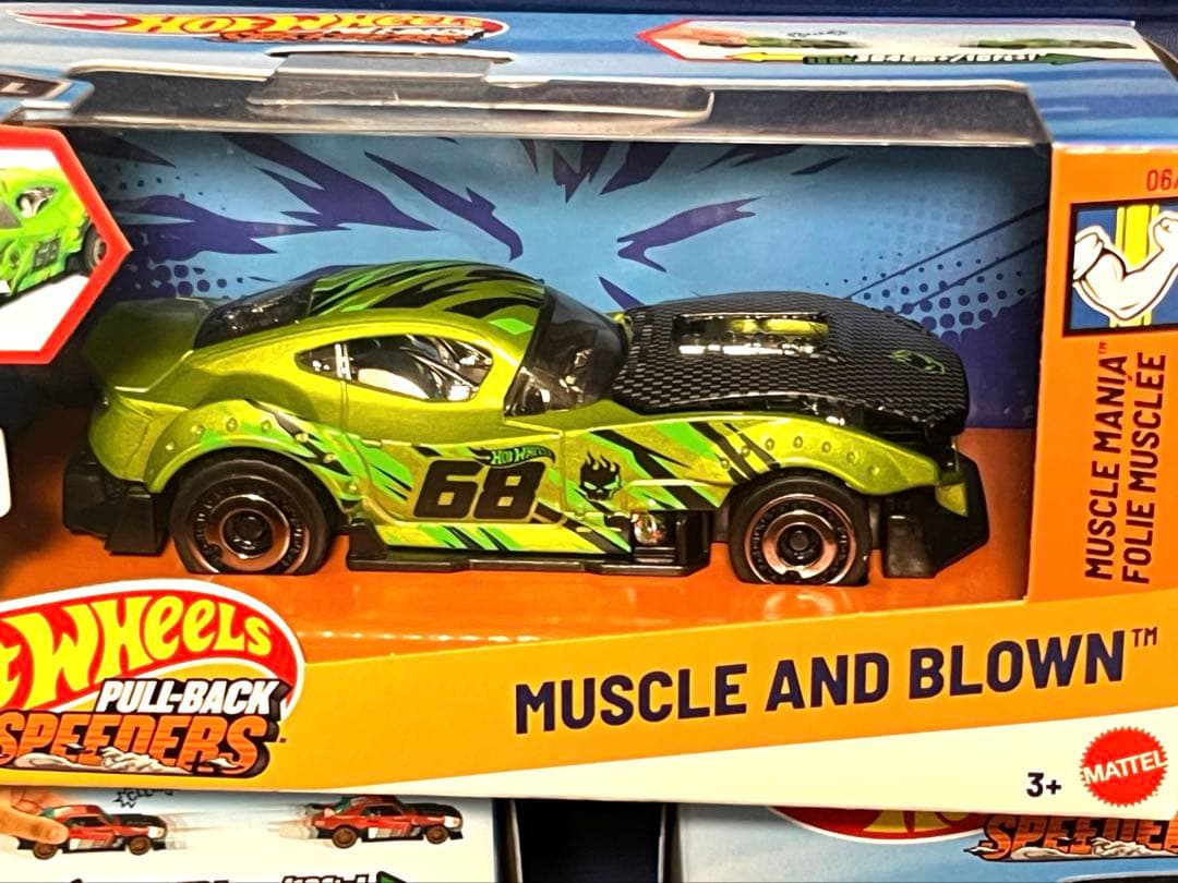 ホットウィール プルバックスピーダーズ 2025 3種セット