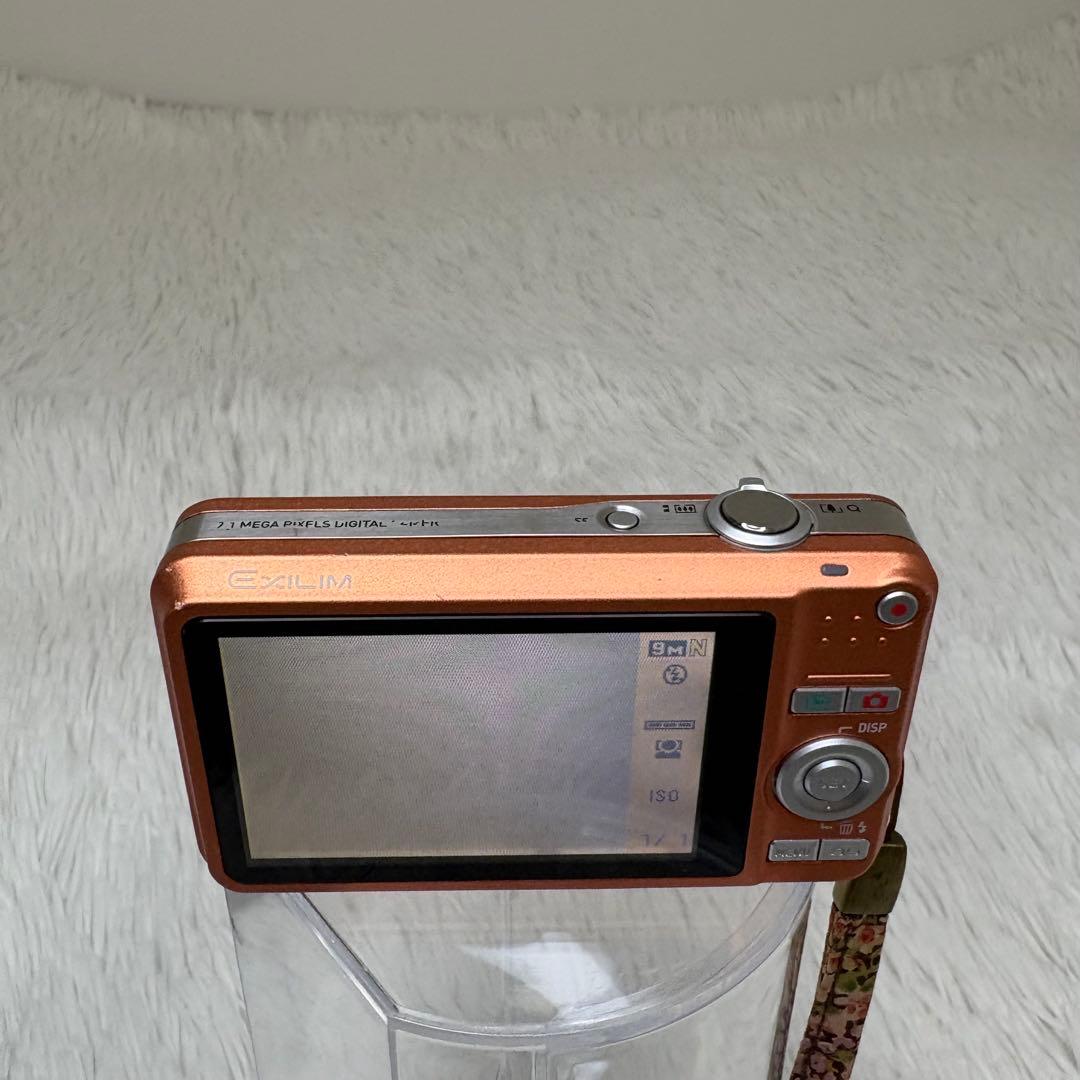 CASIO カメラ　エクシリム　EX-Z85 オレンジ　コンデジ　動作品