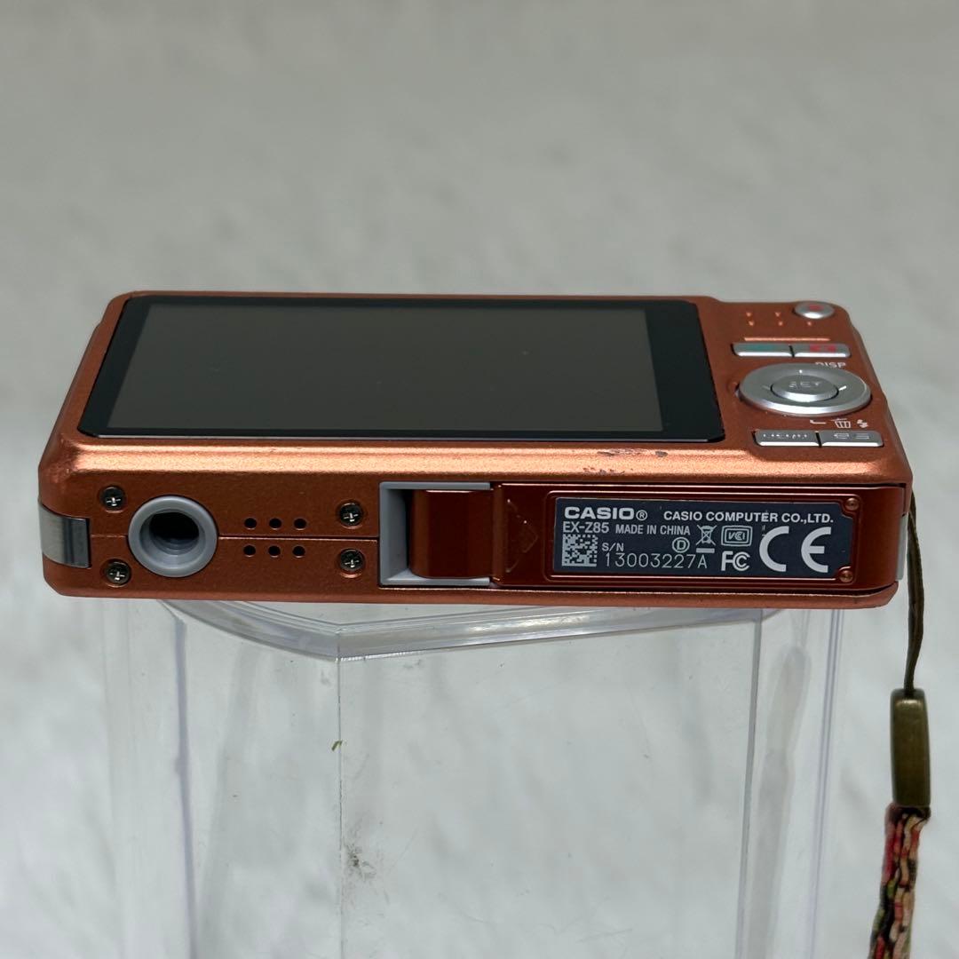 CASIO カメラ　エクシリム　EX-Z85 オレンジ　コンデジ　動作品