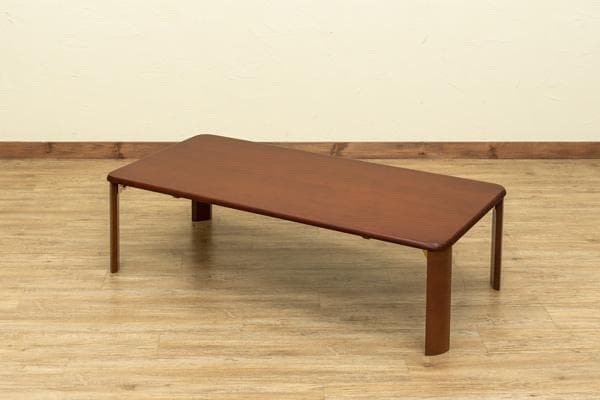 《新品・送料無料》《完成品》NEWウッディーテーブル　120×60　BR/NA
