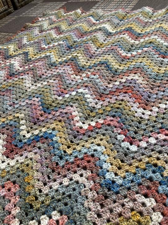 グラニーブランケット ハンドメイド♪